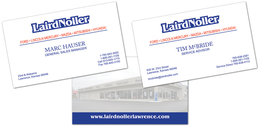 Car Dealership Business Cards
