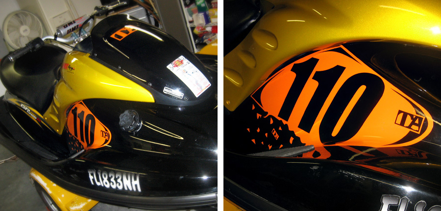 Jet Ski Number Plates